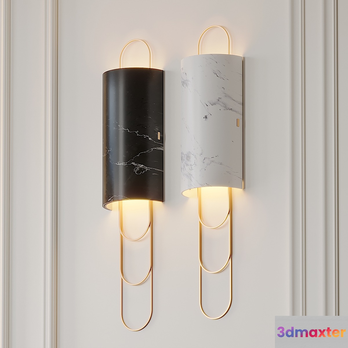 Niagara Wall Sconce by Ginger and Jagger 3D Max