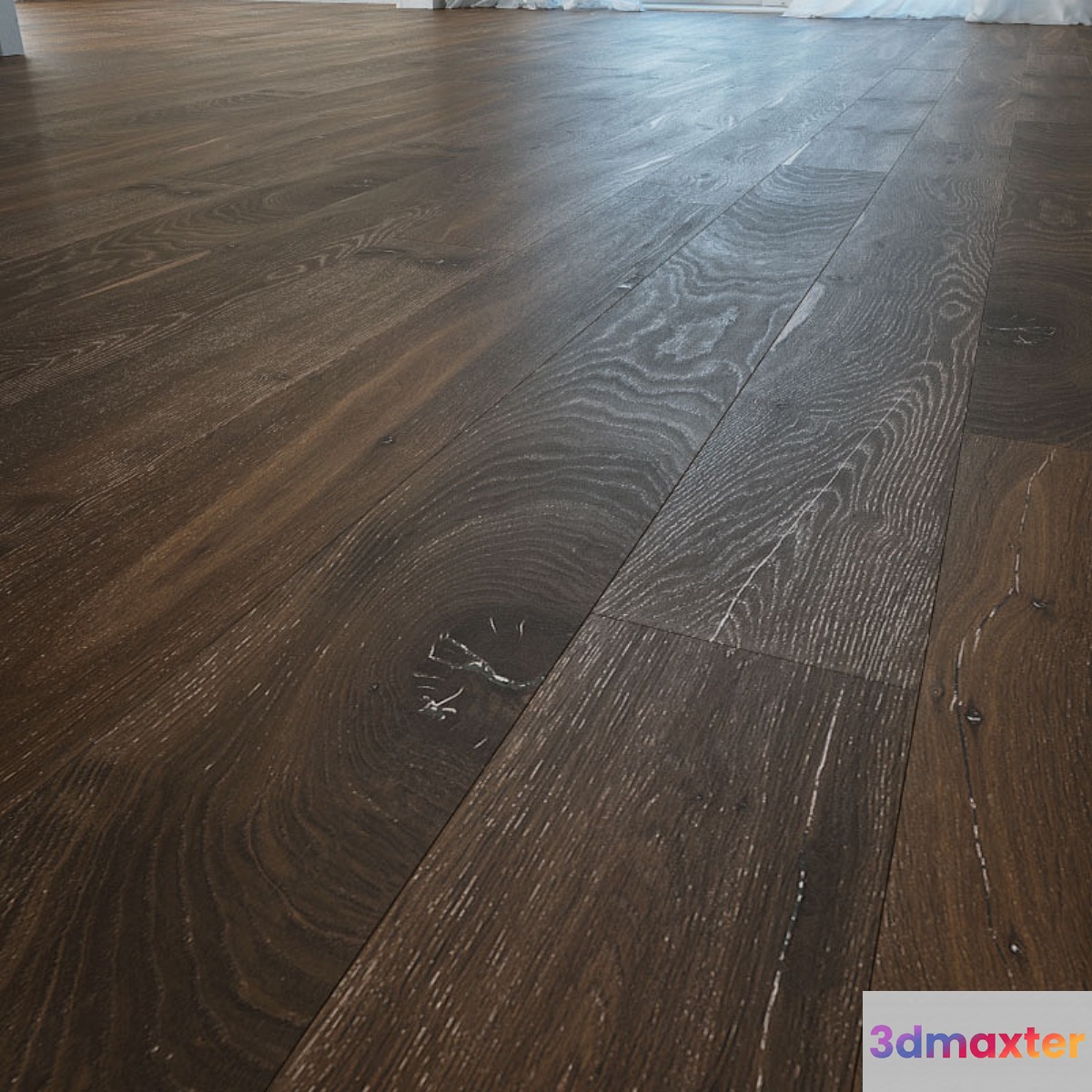 Borneo wooden oak floor