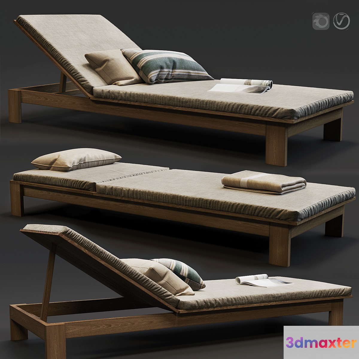 Sunbed set 01