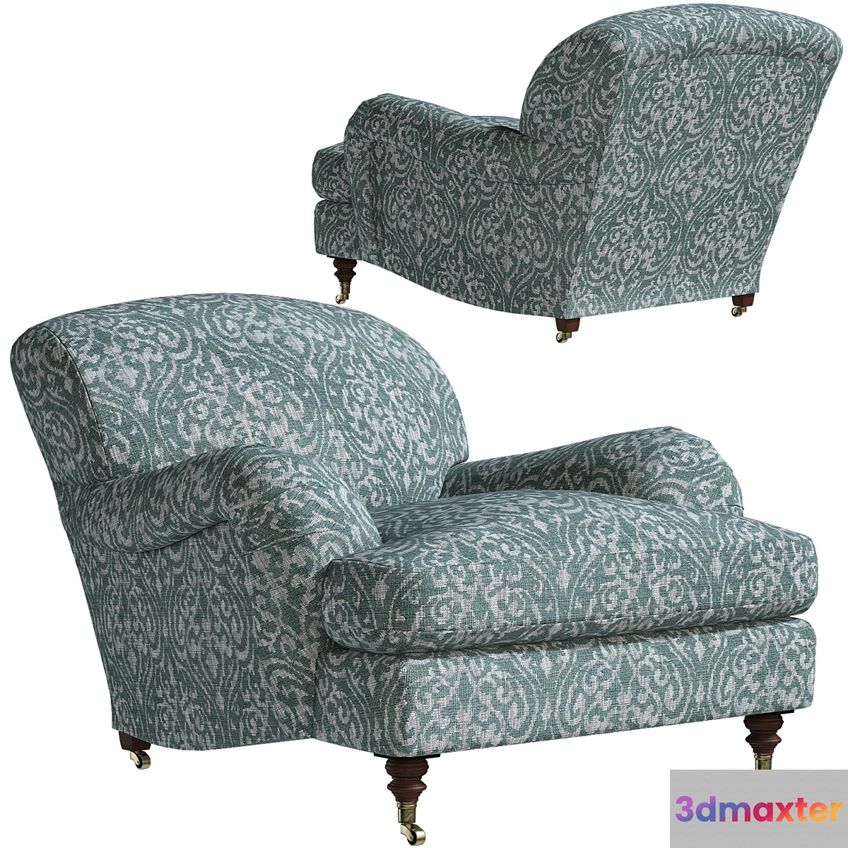 SOMERVILLE armchair 3D Max