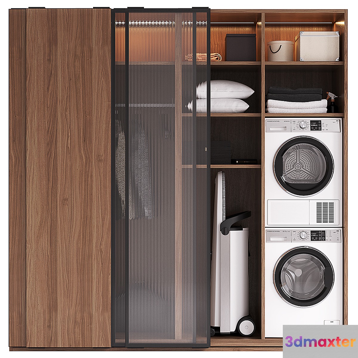 LAUNDRY SET (Fisher Paykel + Miele) - No.3