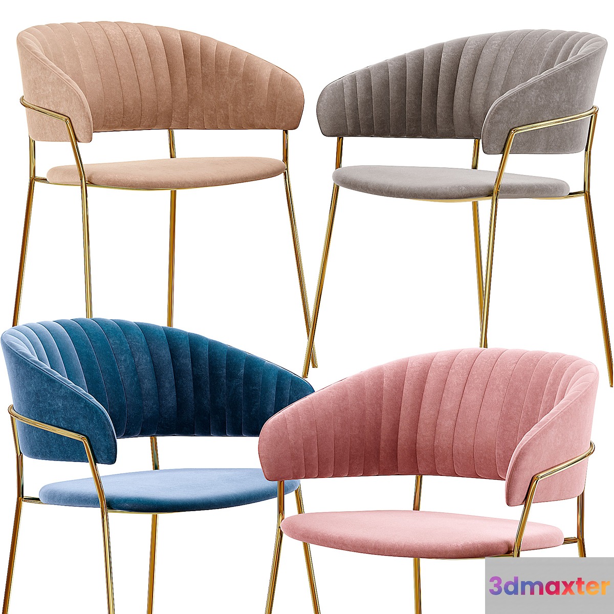 Deephouse Chair Pisa 3D Max