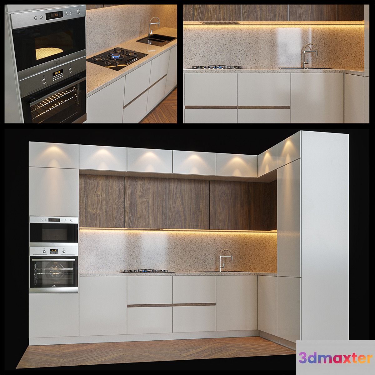 Kitchen_v3 3D Max