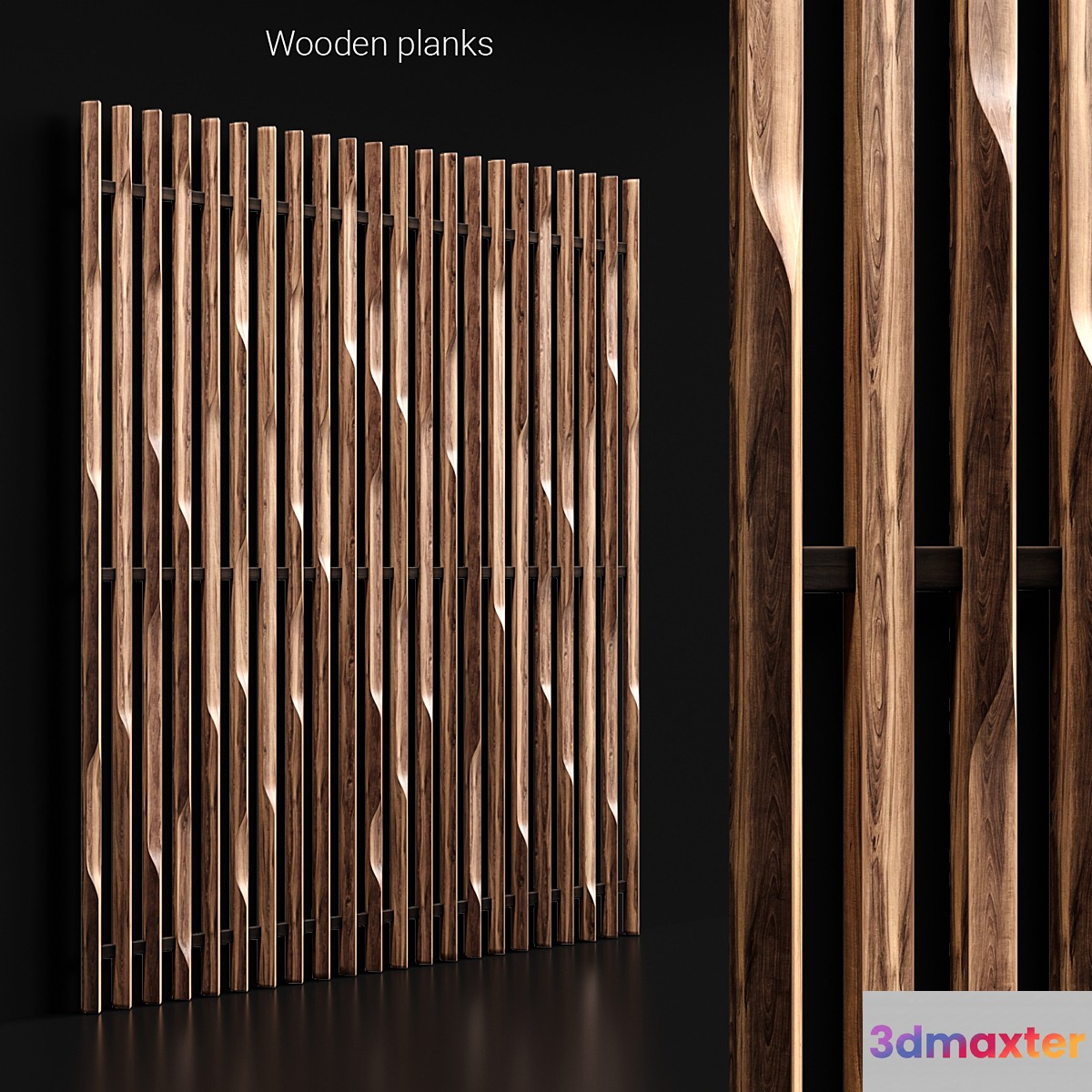 Wooden planks 3 - No.4