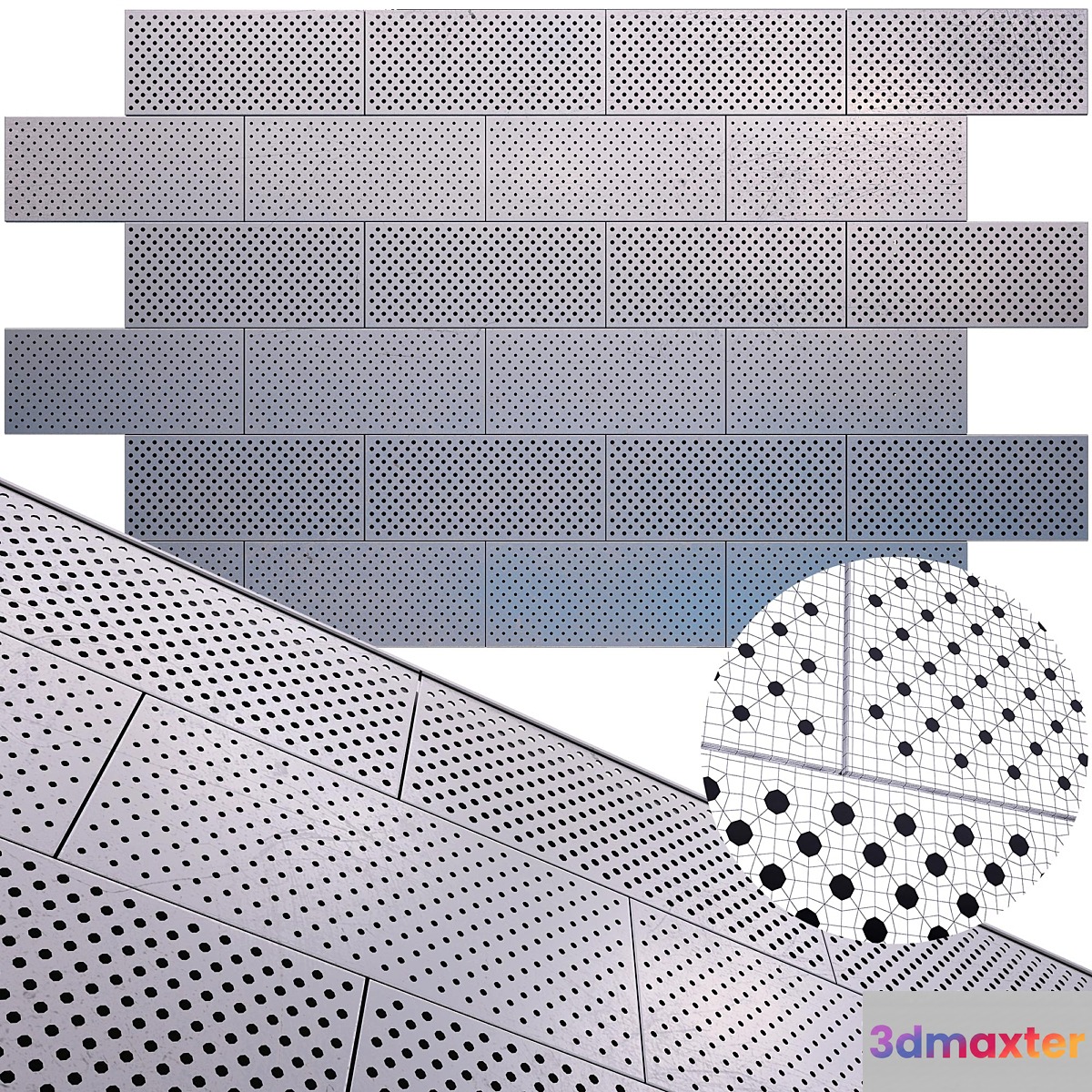 perforated metal panel N25