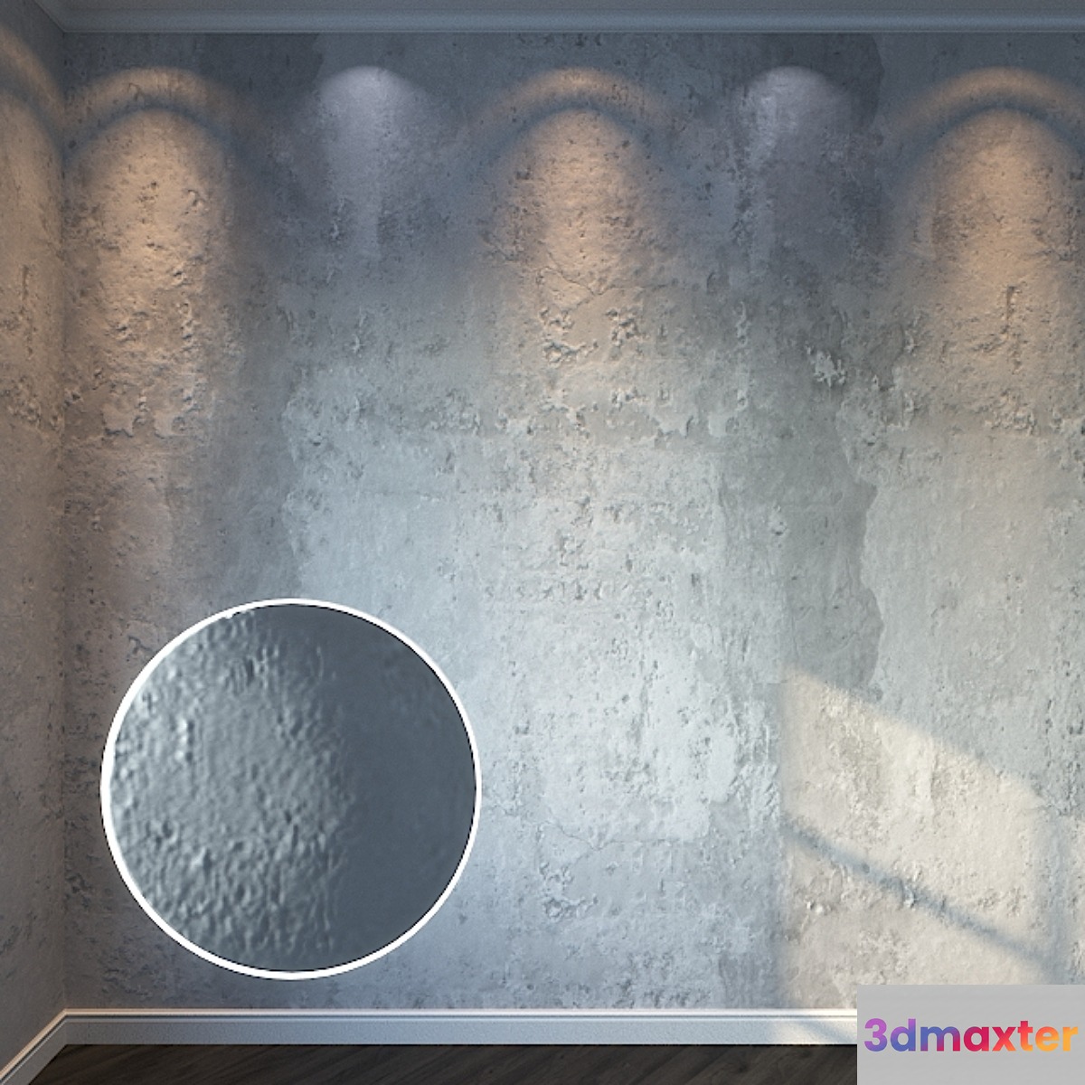 Decorative Stucco 129 - 8K Material