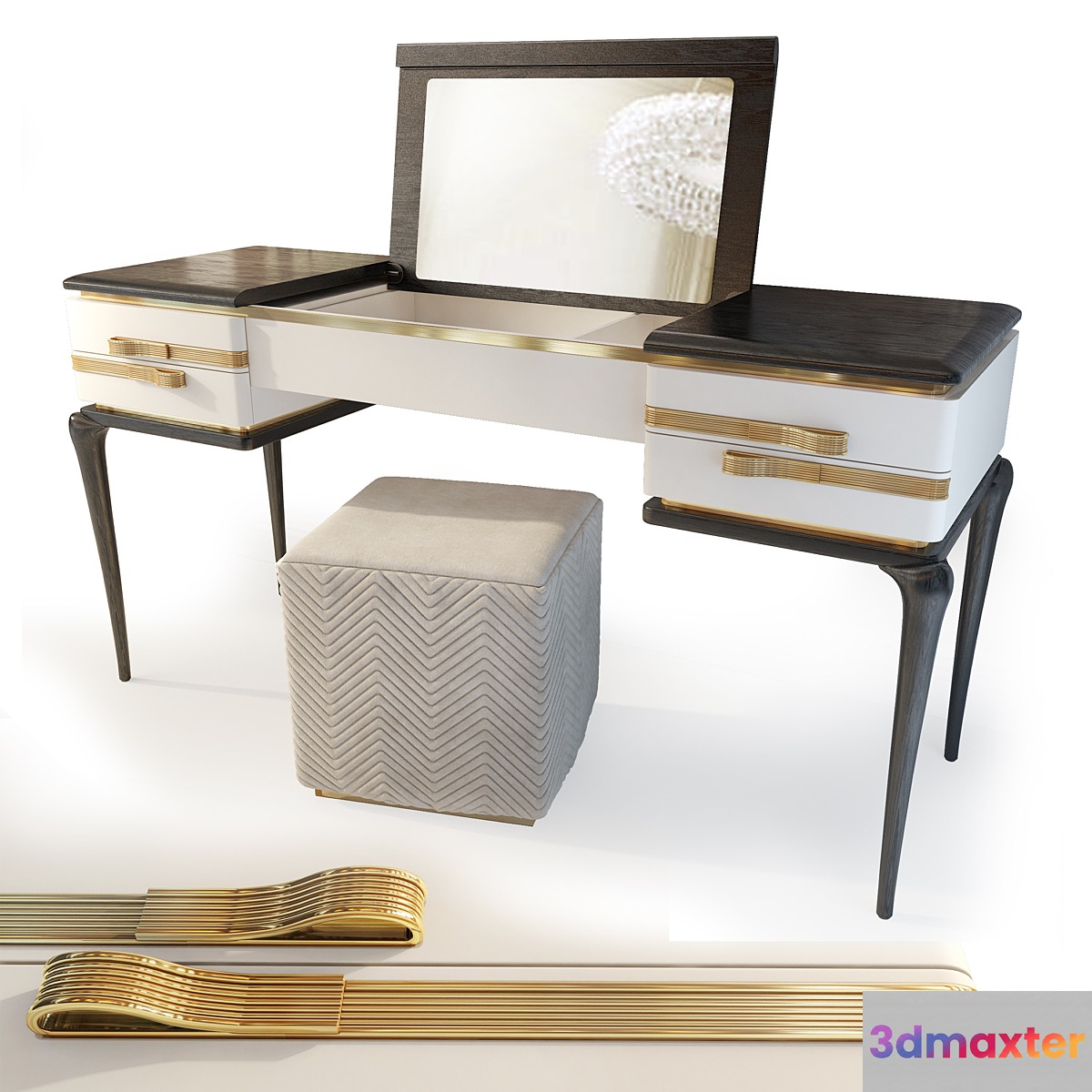 Dressing table Dilan. Dressing table by AR Arredamenti 3D Max