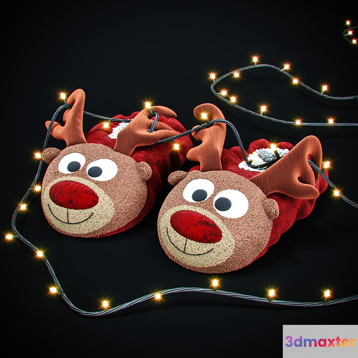 New Year's slippers 