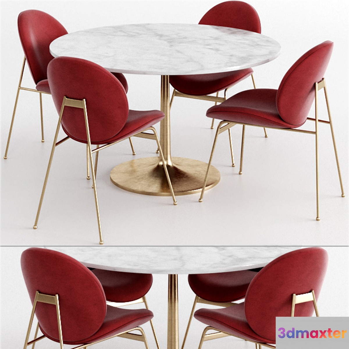 West elm and Crate & Barrel Dinning Set 2 - No.4