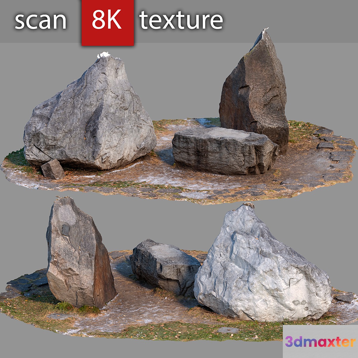Stone 54 3D Max