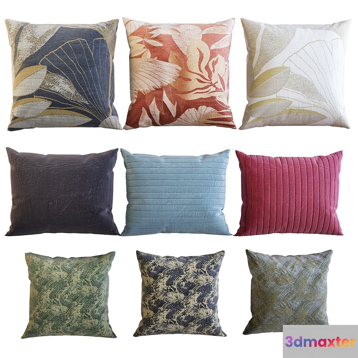 Decorative pillows 19 3D Max