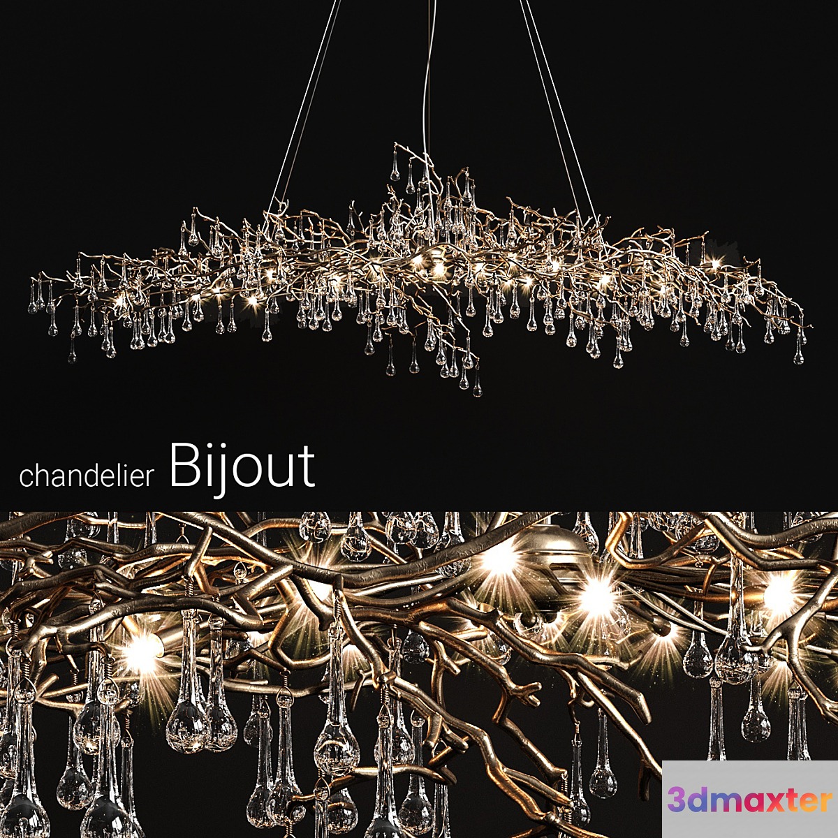 Chandelier serip bijout big - No.2