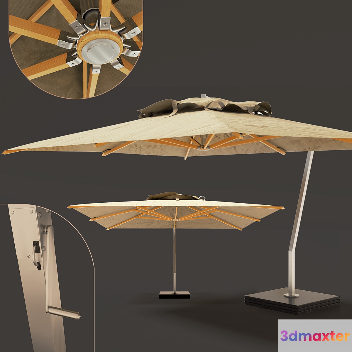 Umbrella X-Centric | Royal botania 3D Max