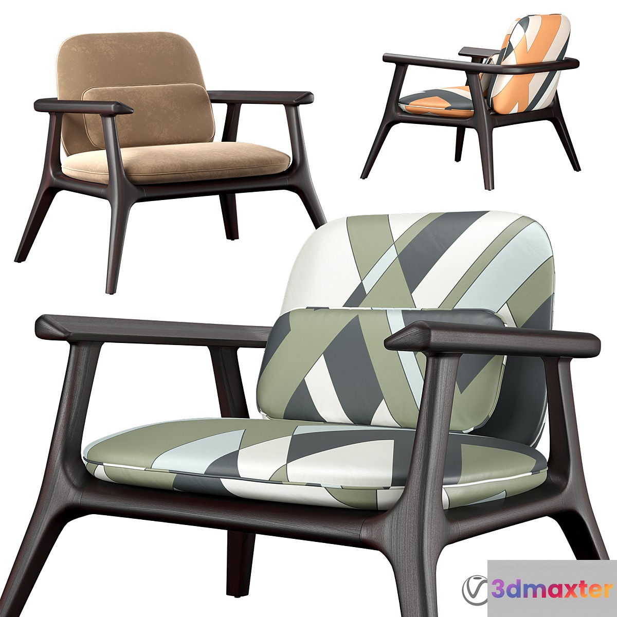 Aplomb armchair by Ivano Redaelli