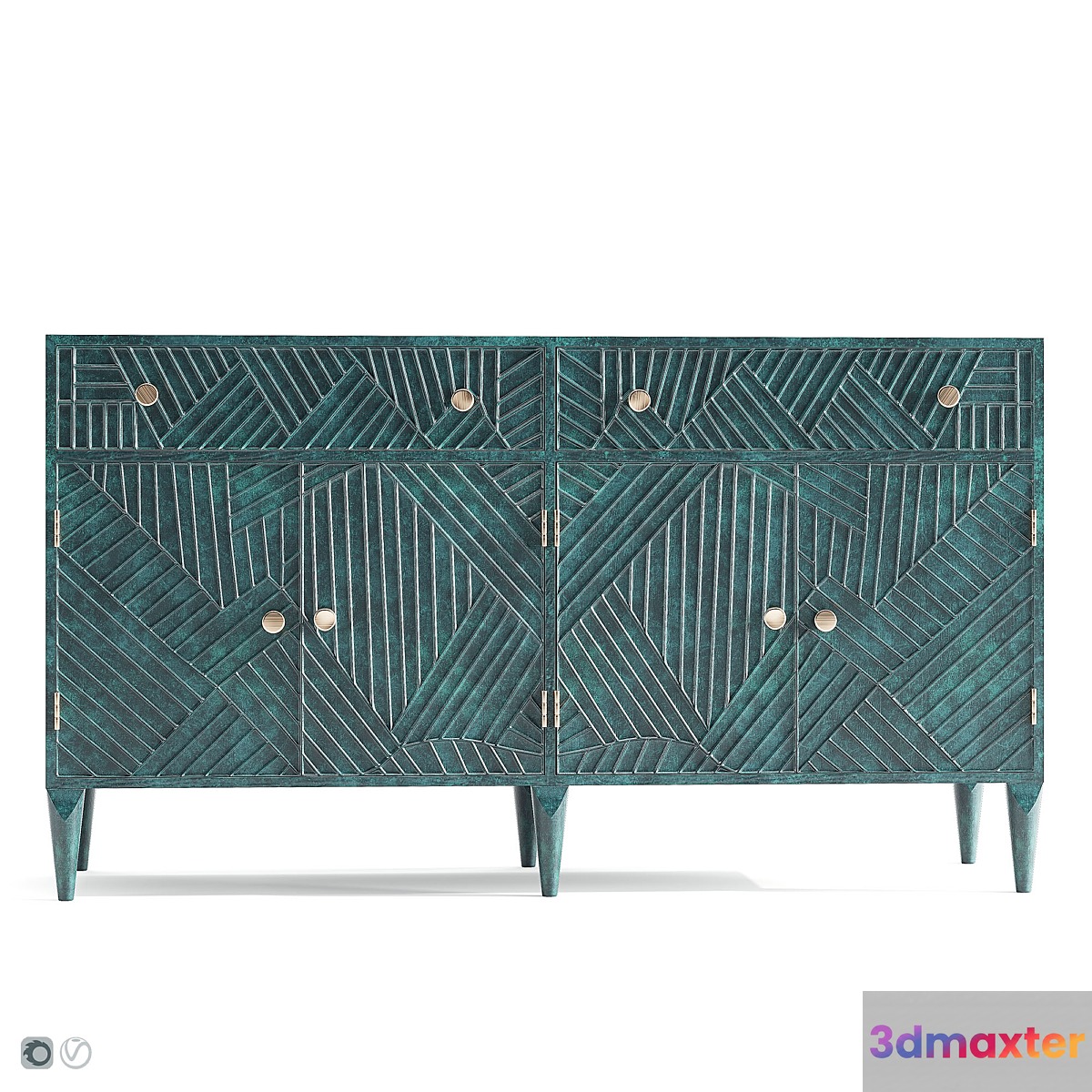 Paje buffet 3D Max