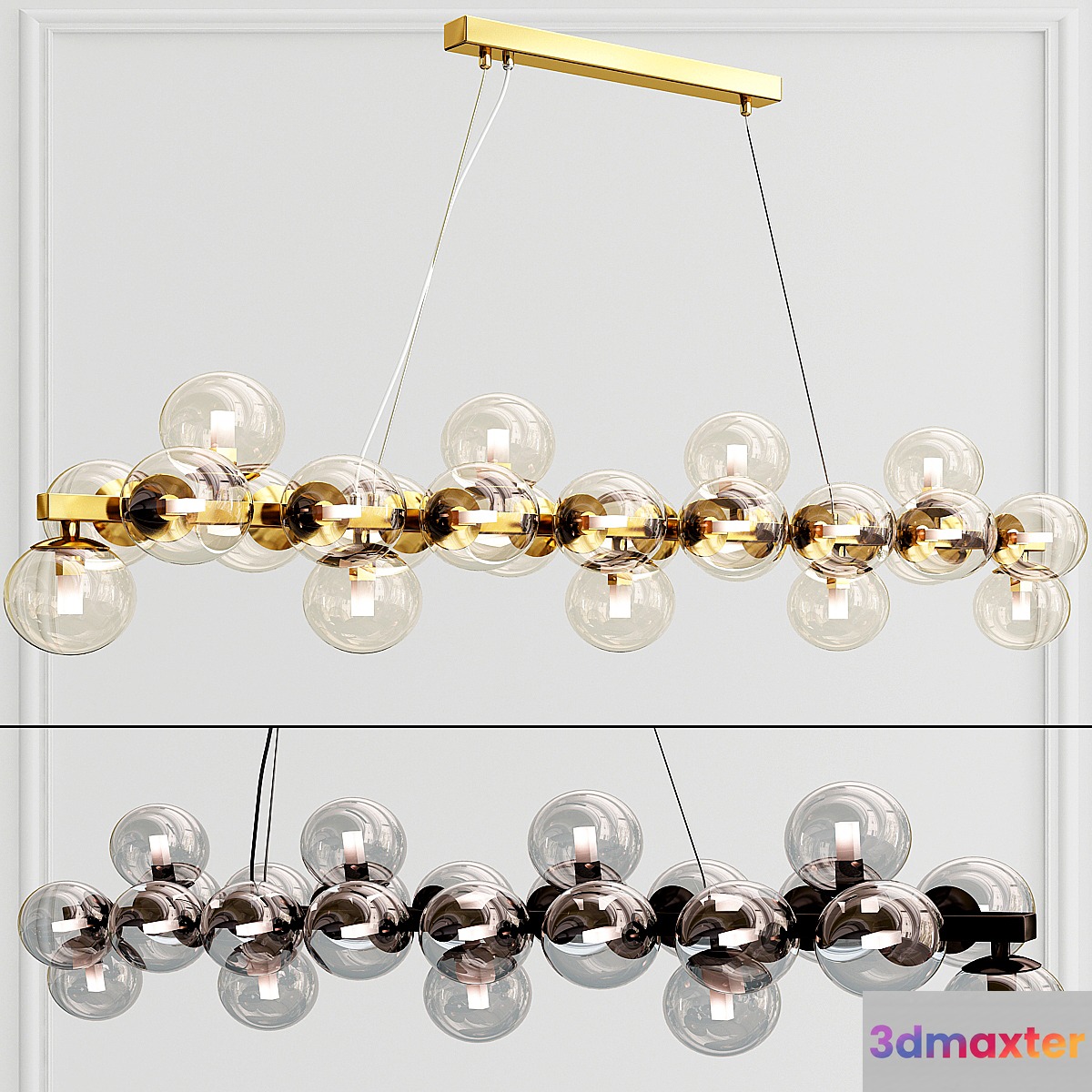 Maytoni Dallas MOD547PL-25G 3D Max
