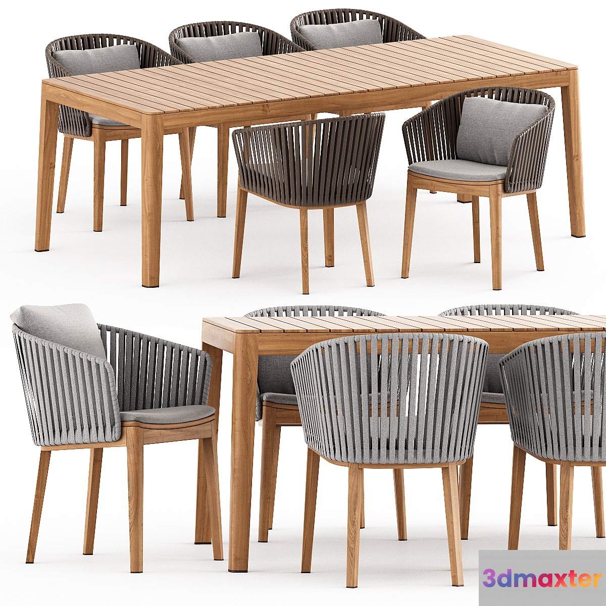 MOOD Chair MOOD Table by Tribu - No.2