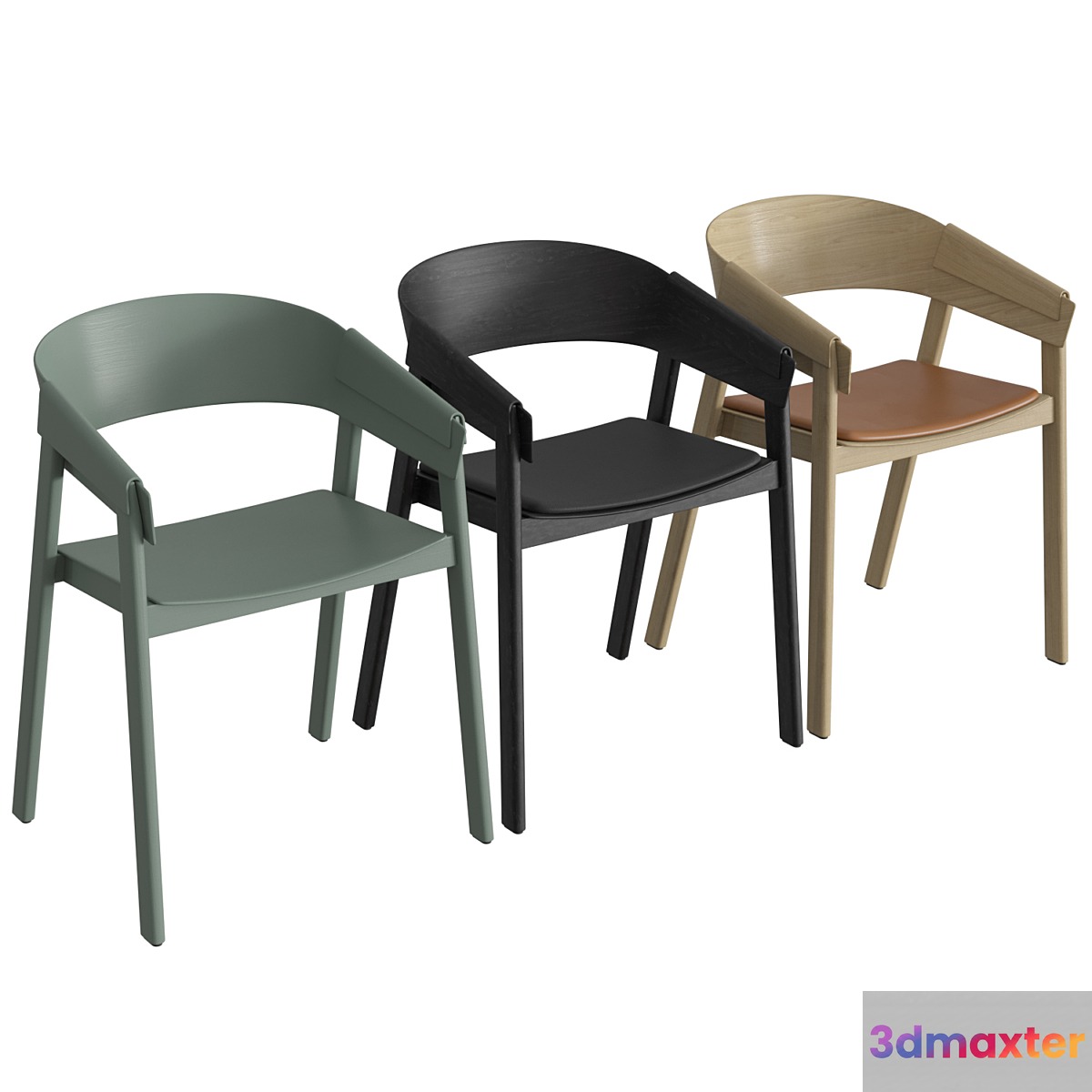 Cover chair 3D Max