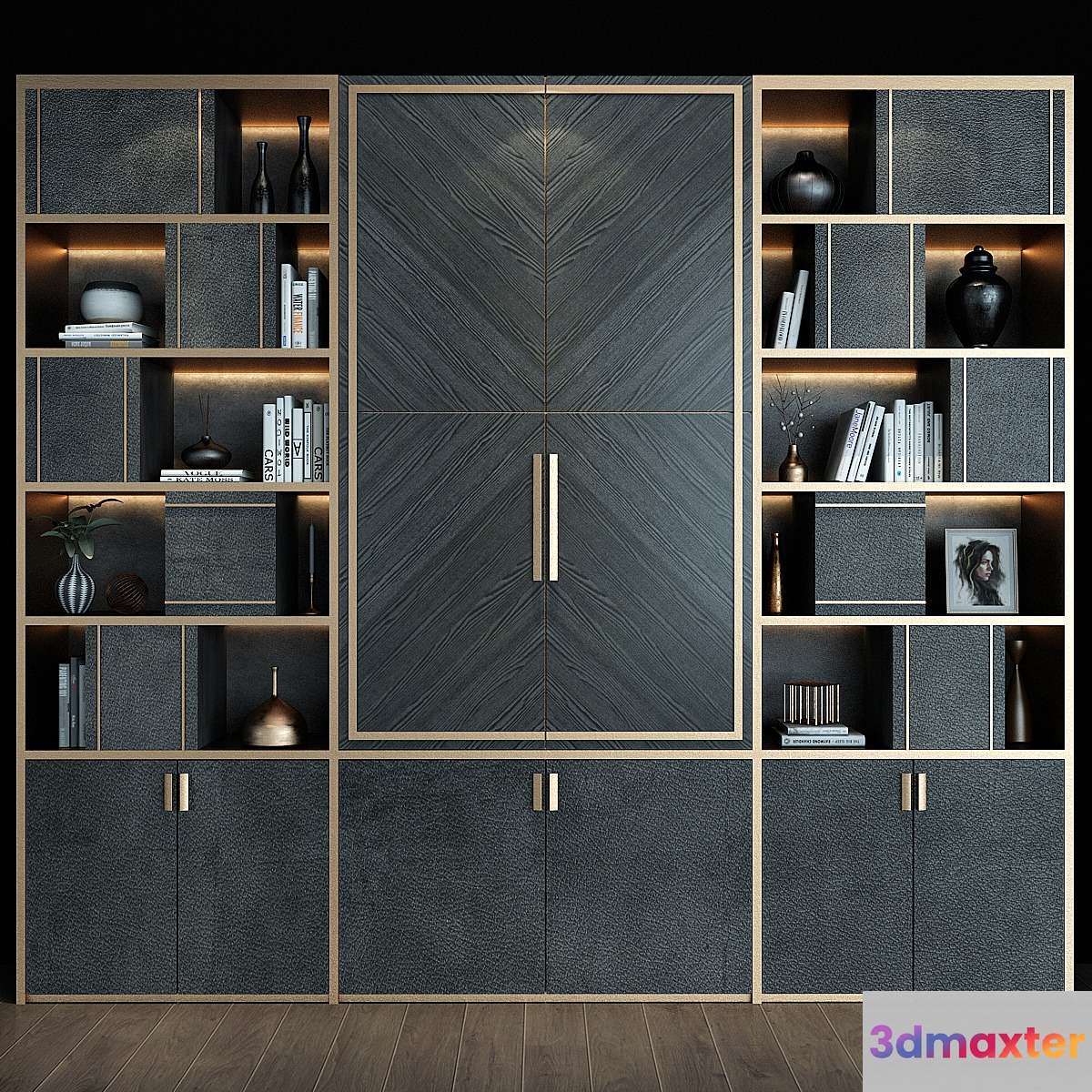 Furniture Cabinet_ 079 3D Max