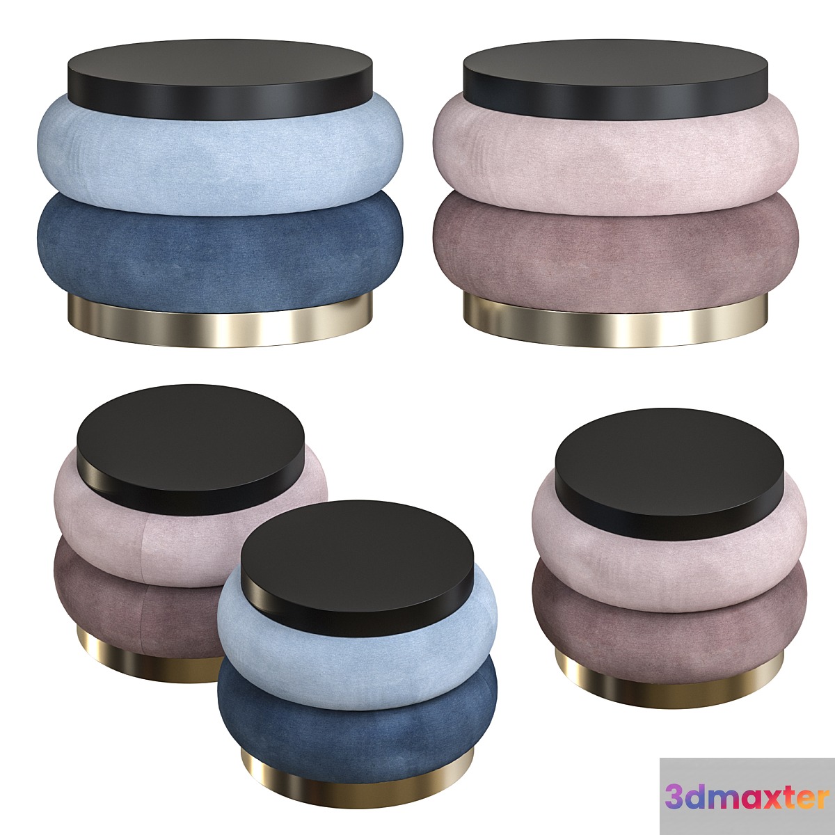 Vibieffe Chignon Coffee Tables & Poufs - No.2