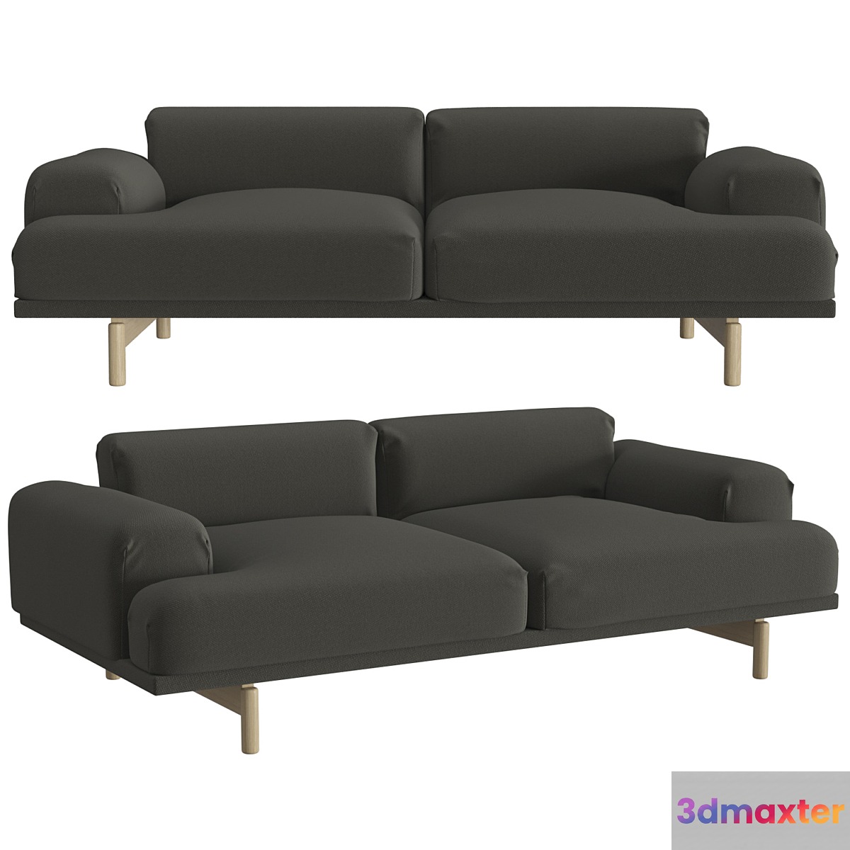 Compose Sofa 2 Seater - No.2