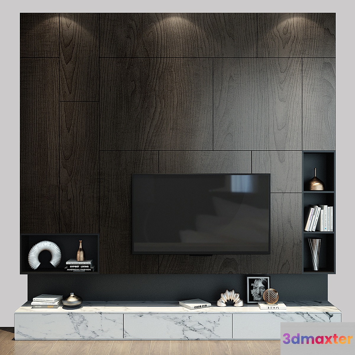 TV shelf 082 3D Max