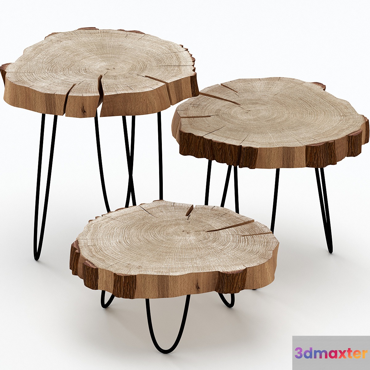 Coffee tables made of slab