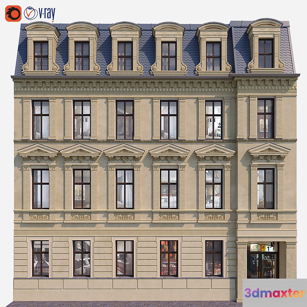 Facade for background 8