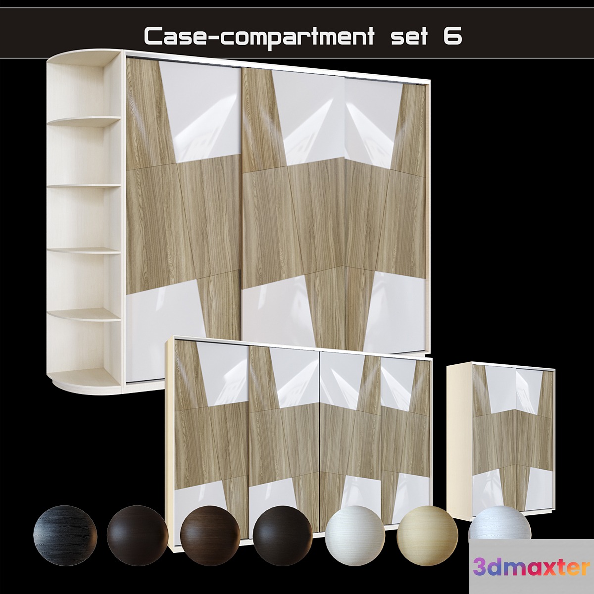 Sliding wardrobe 234 sections No. 6