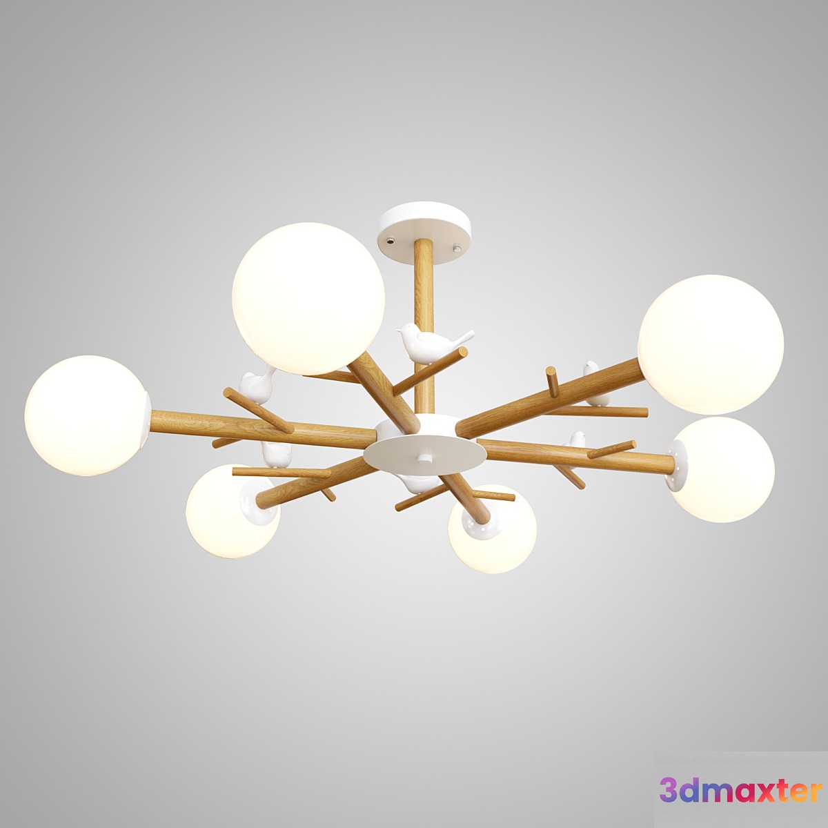 Handelier Finch 3D Max