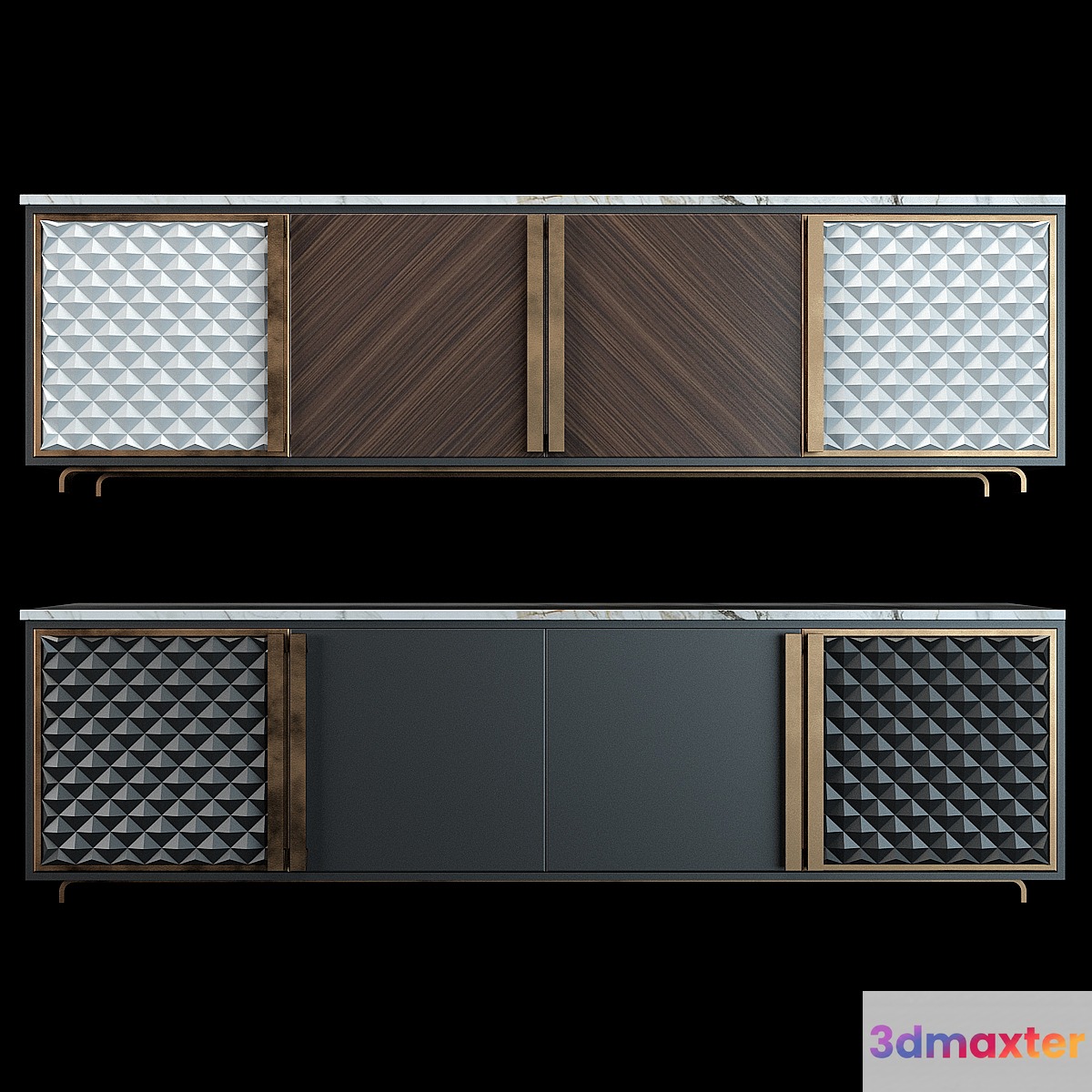 artistic cabinet 05 3D Max