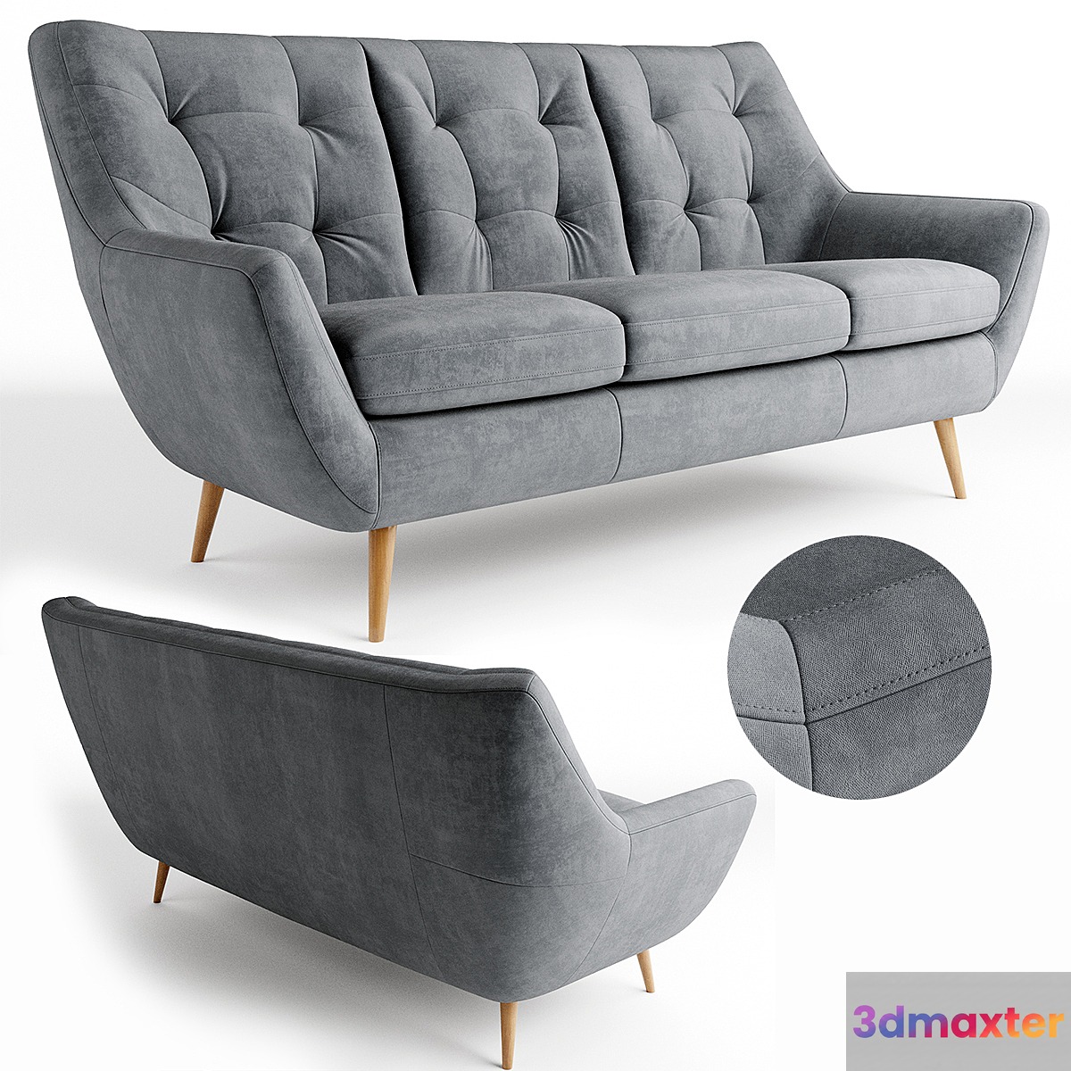 Skandi Sofa 3D Max