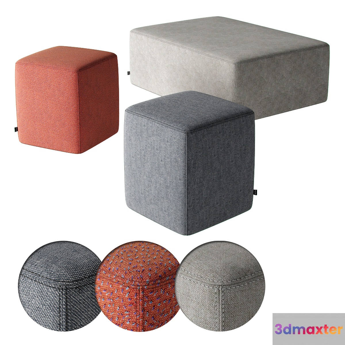 Hem brick pouf