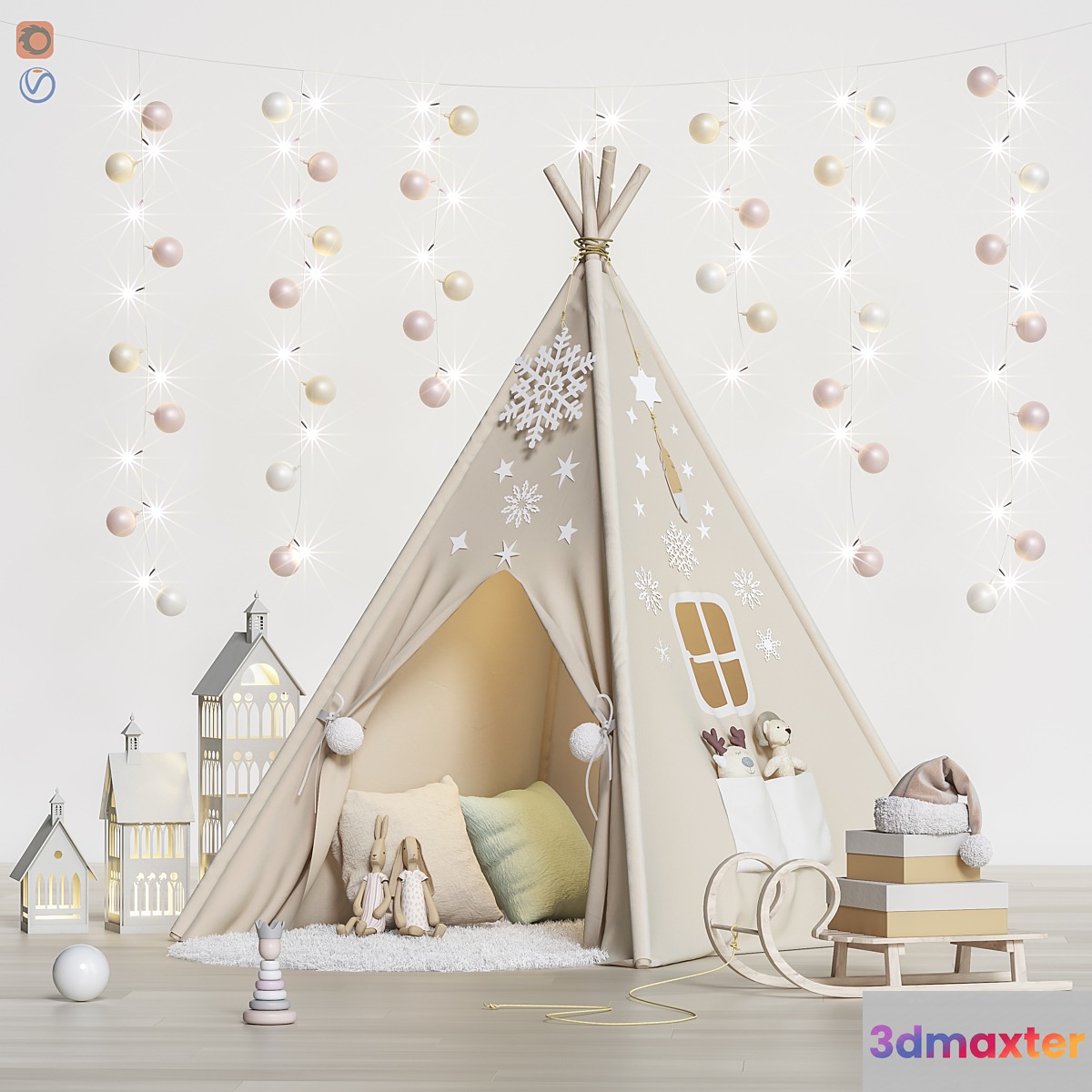 Toys and furniture set 64