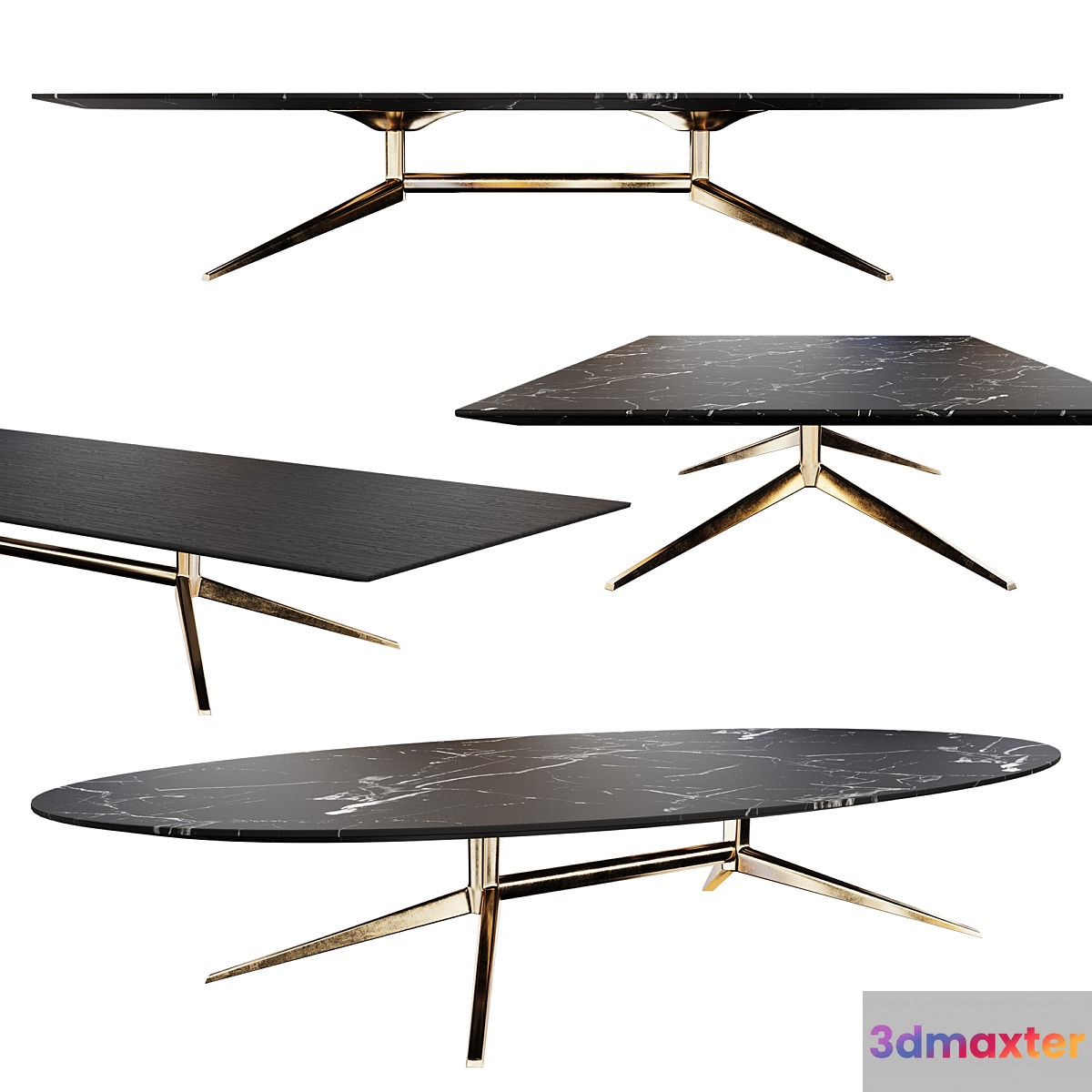 Mondrian coffee table by Poliform