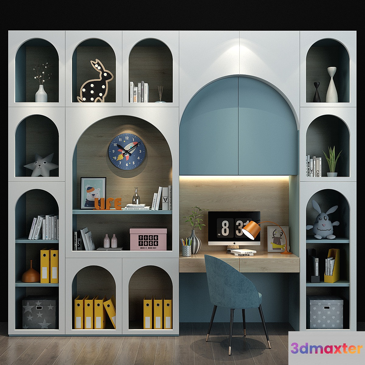 Furniture for a children 086 3D Max