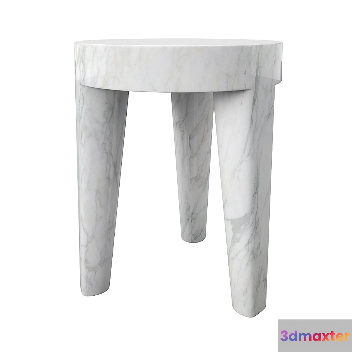 Kelly Wearstler Large Tribute stool 3D Max