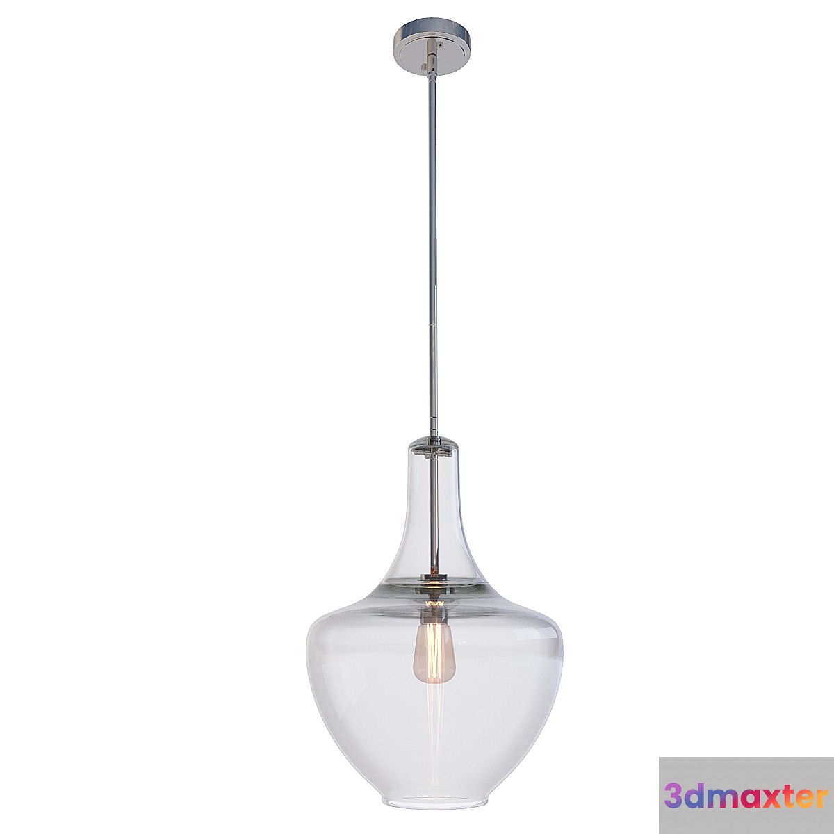 Pendant lamp Kichler EVERLY KL _ EVERLY _ P _ M CH 3D Max