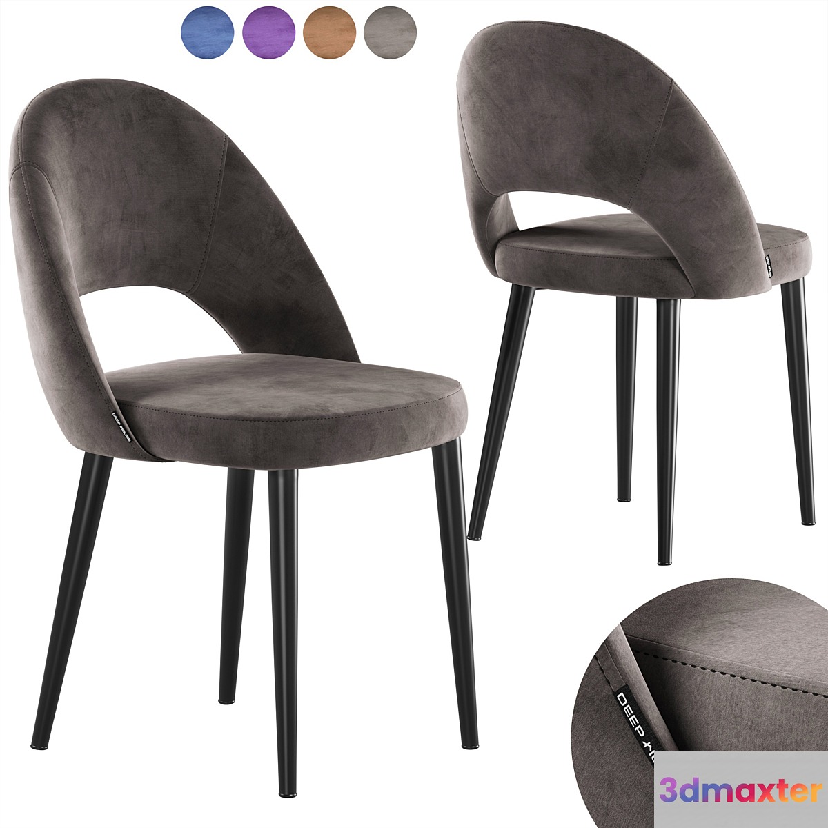 Deephouse Chair Boston 3D Max