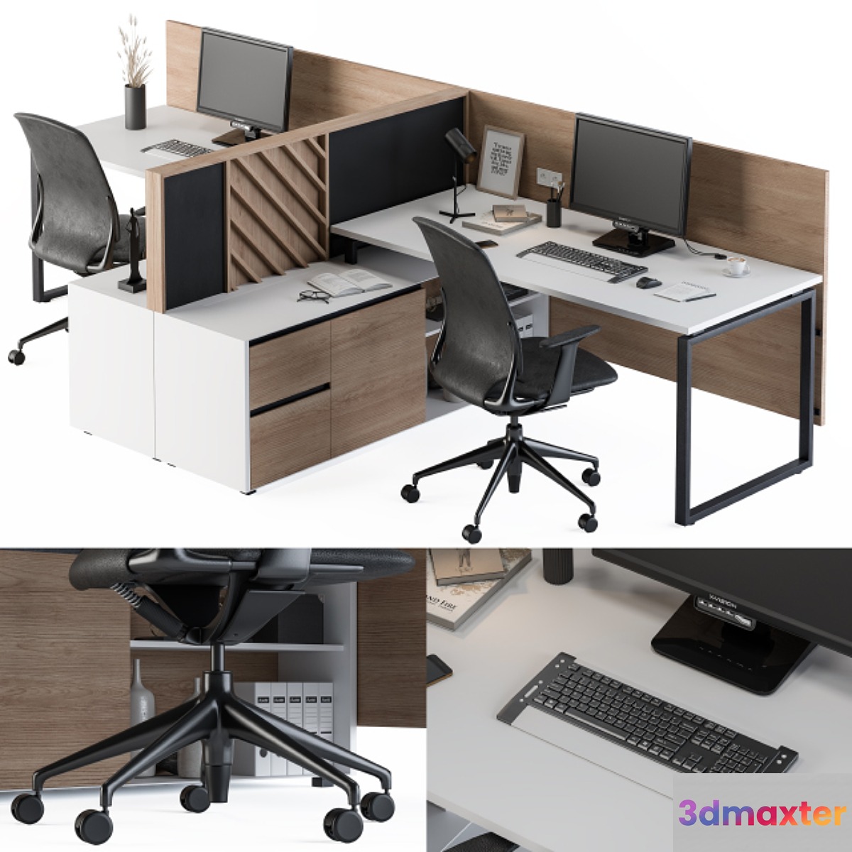 Office Furniture Work Table Set - No.3