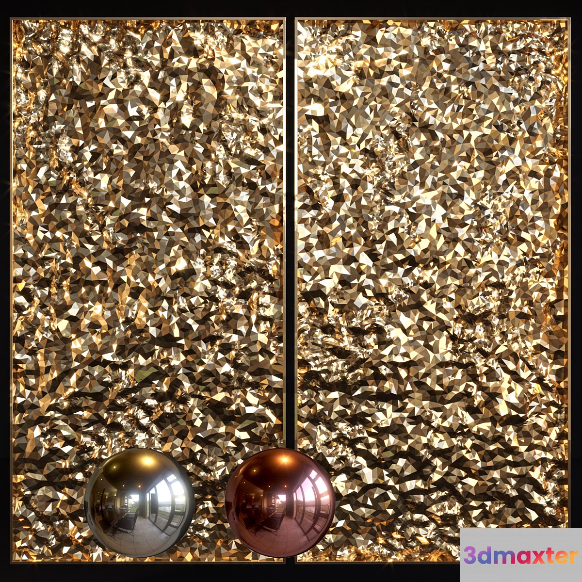 Foil Panel 3D Max