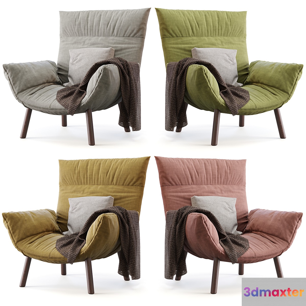 Pil Bonaldo Armchair hi (4 colors) - No.2