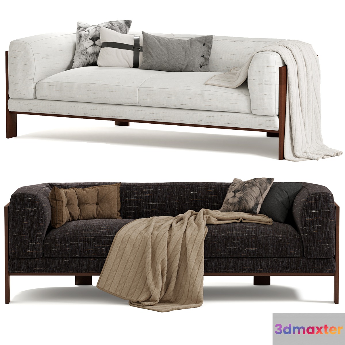 Artikle Rio Comox Gray Sofa - No.2