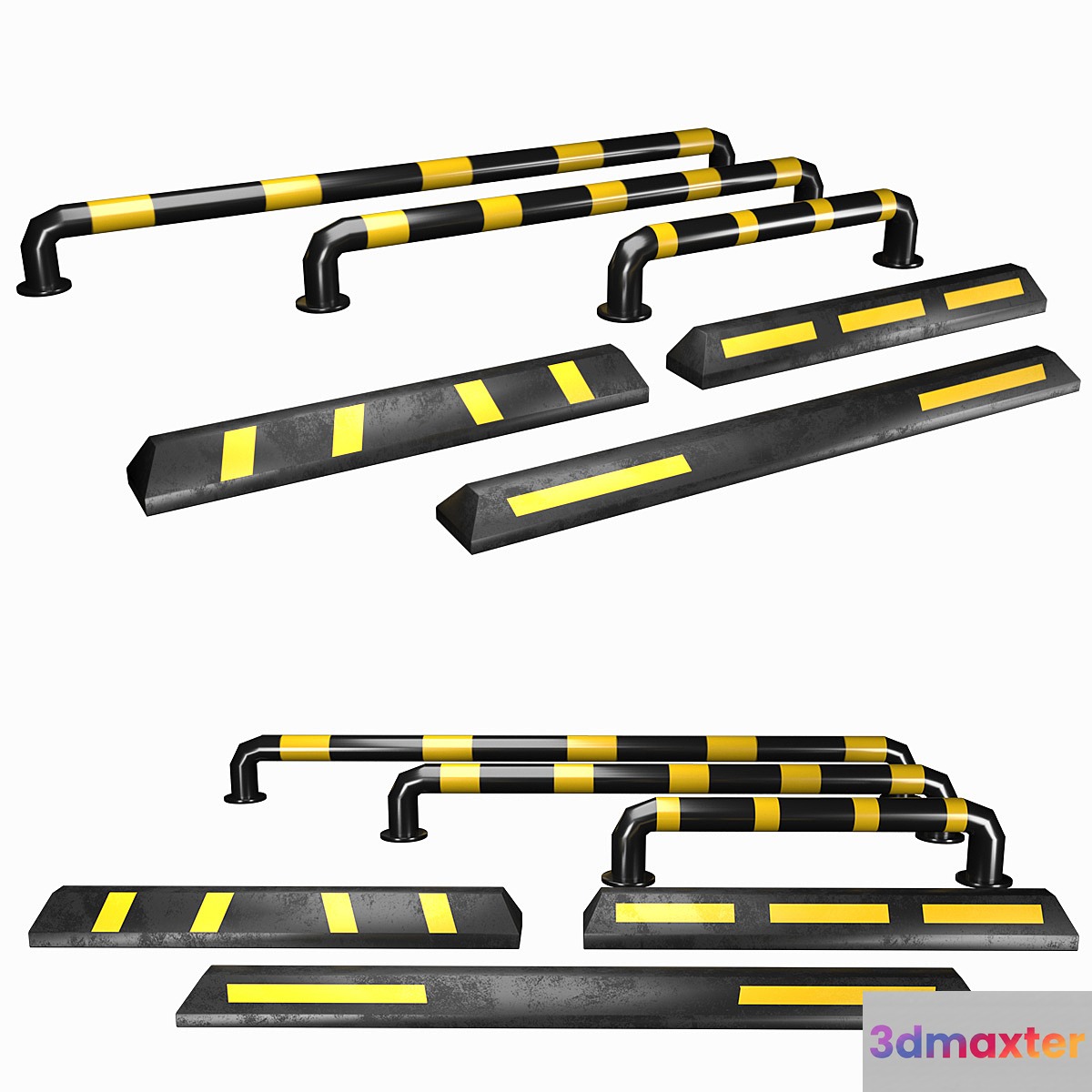 Parking kit 3D Max