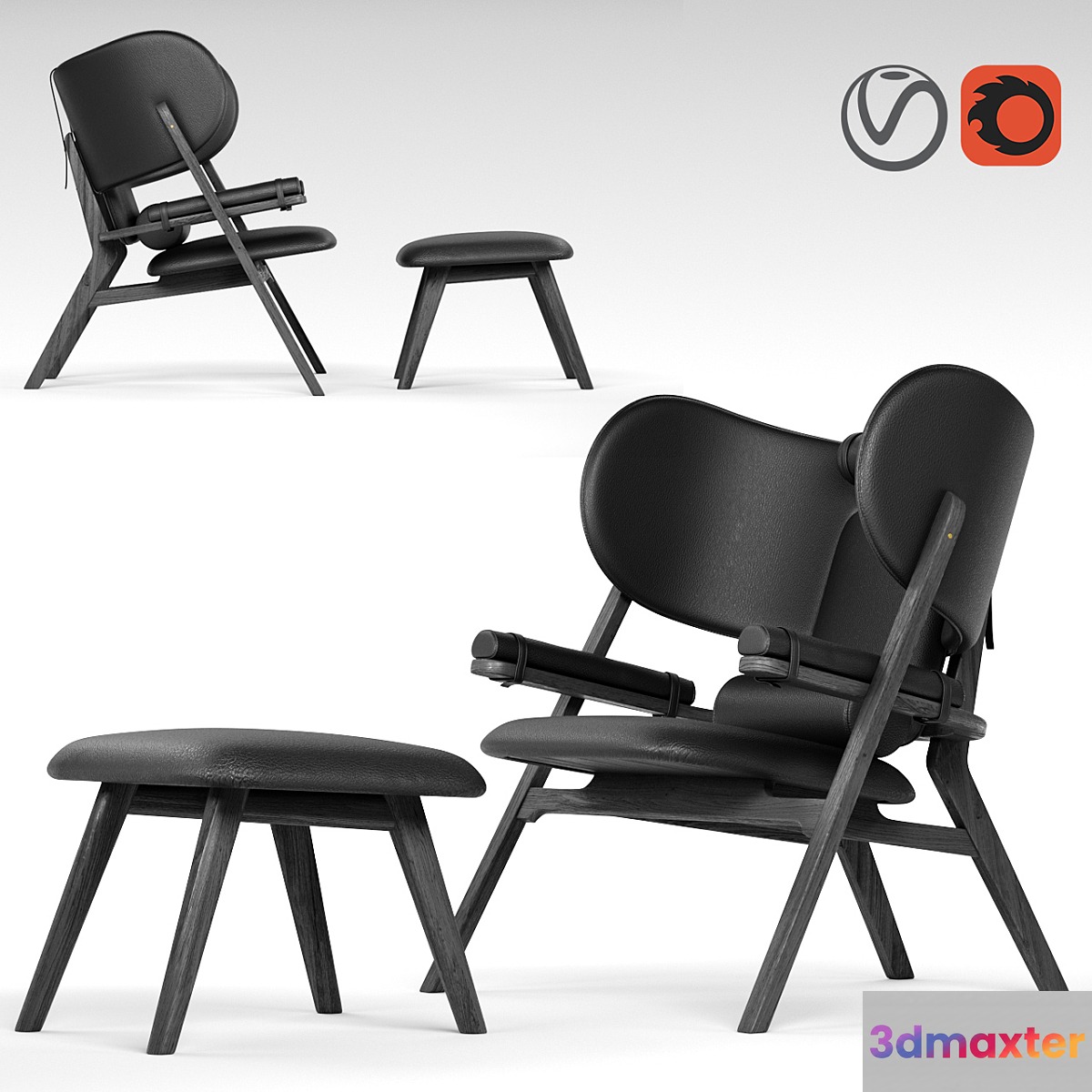 Branca lisboa adamastor lounge chair