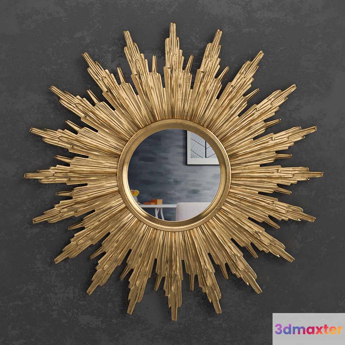 Petit miroir soleil - No.4