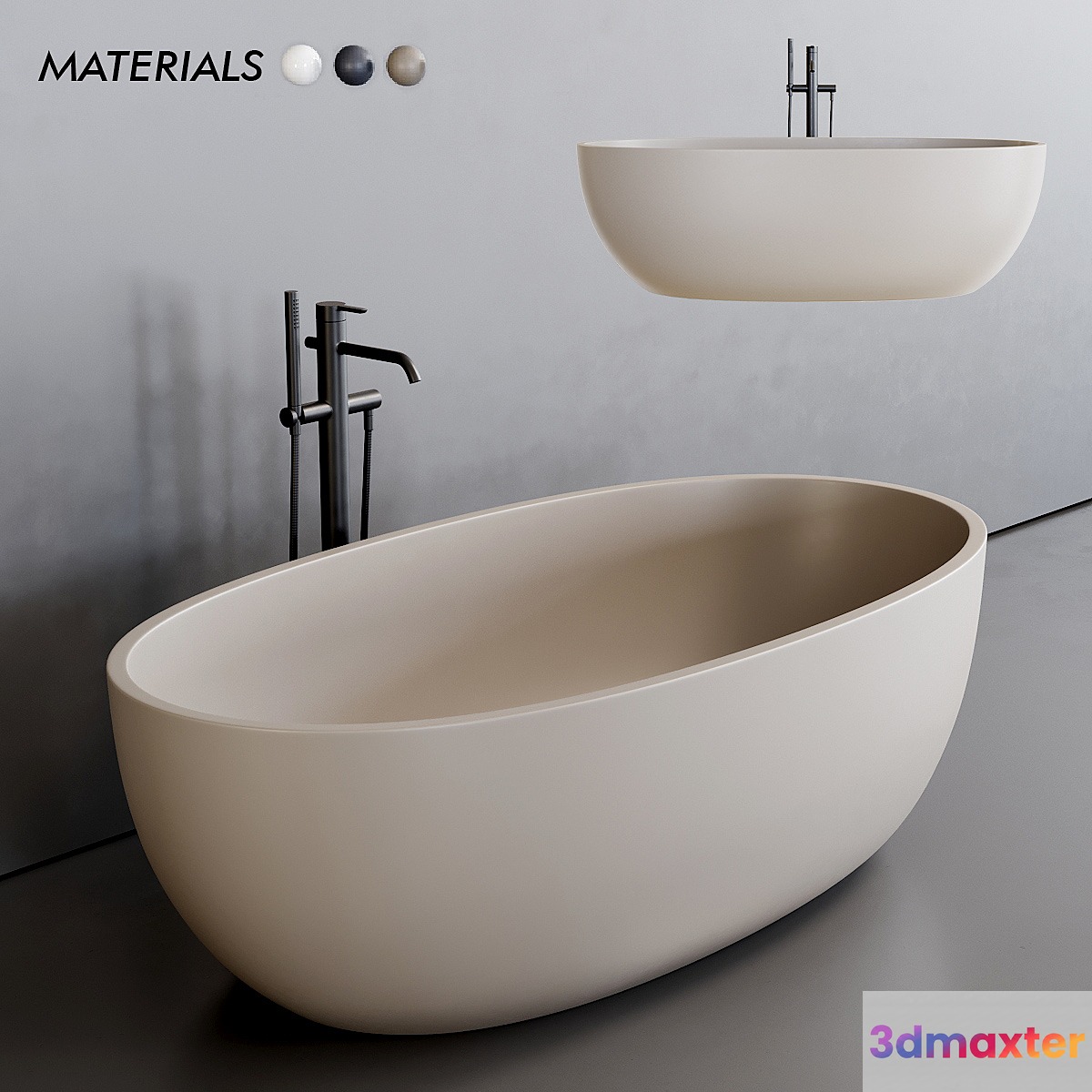 Esedra by SDR Ceramiche Bull Bathtub