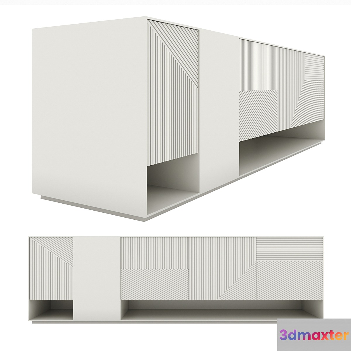 Hampden media console mr4555