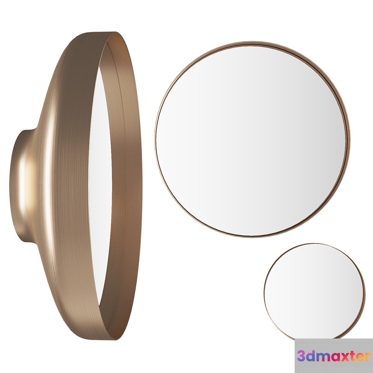 Menu Darkly Mirror 3D Max