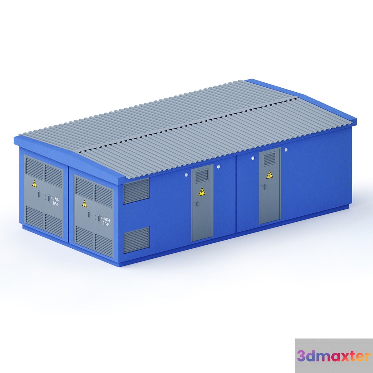 Transformer substation - No.4 3D Max